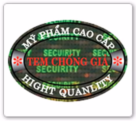 Tem chống giả do công ty in ấn in. Chỉ cần có giấy phép kinh doanh, khách hàng muốn đặt bao nhiêu cũng có.