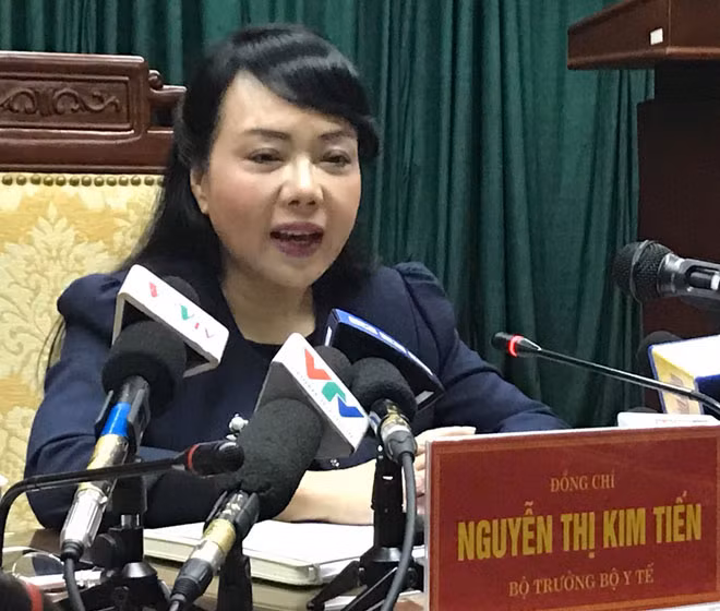 Bộ trưởng Nguyễn Thị Kim Tiến.