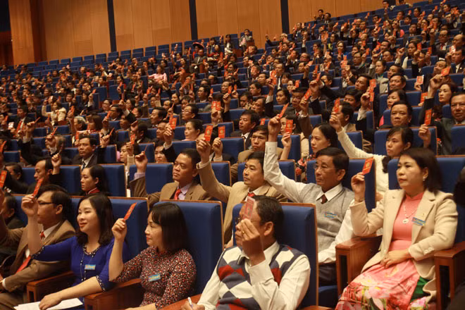 Toàn thể Đại hội biểu quyết thông qua Nghị quyết Đại hội. Toàn thể Đại hội biểu quyết thông qua Nghị quyết Đại hội.