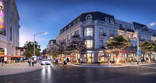Vincom Shophouse – mô hình sản phẩm “Một ngôi nhà - Hai không gian” đẳng cấp lần đầu tiên xuất hiện tại Hòa Bình.