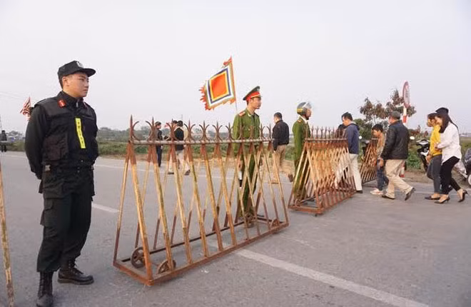 Sẵn sàng các phương án đảm bảo an ninh, trật tự cho lễ hội Đền Trần.