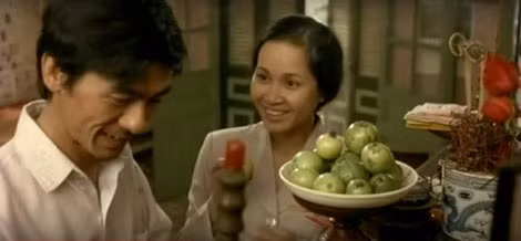 Cảnh trong phim "Mùa ổi".