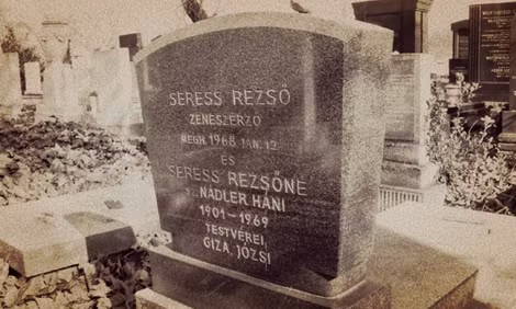 Mộ nhạc sĩ Rizzo Seress - tác giả của bài hát tử thần.