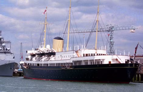 Du thuyền của Hoàng gia Anh, chiếc Britannia. Ảnh: Super Yatch World.