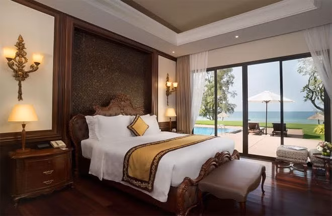 Villa Tổng thống Presidental Suite Villa là quà tặng siêu cao cấp dành cho khách hàng may mắn nhất ngày thứ 6, 6-4-2018.