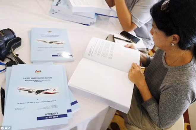 Báo cáo cuối cùng về vụ mất tích MH370 được Malaysia công bố vào ngày 30-7.