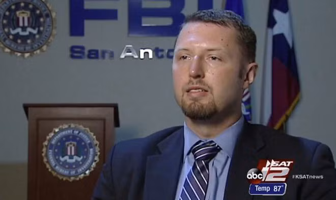 Điệp viên FBI Scott Lawson, người giúp bắt giữ Miguel Morales và đồng phạm của hắn. Ảnh: ABC/KSATnews.