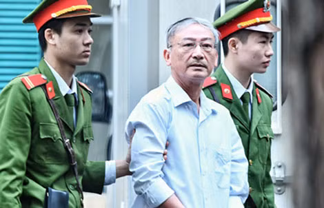 Bị cáo Nguyễn Xuân Thắng.
