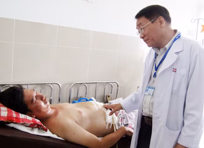 Người bệnh đã được phẫu thuật kịp thời.