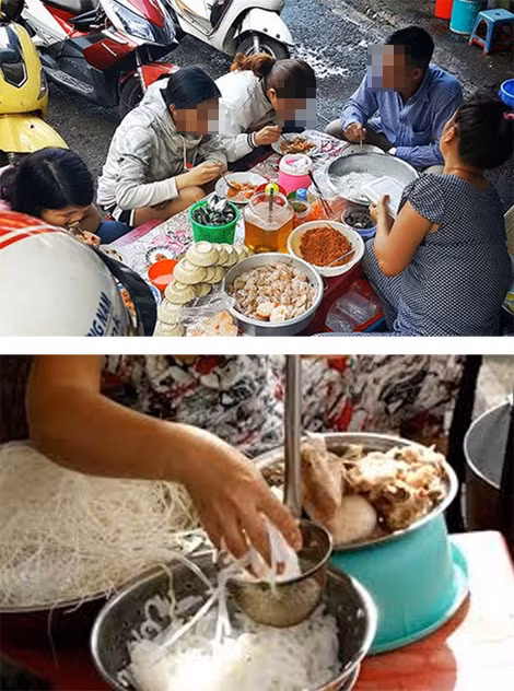 Thực phẩm không che đây và không sử dụng găng tay khi bán hàng chín là phổ biến tại các cơ sở kinh doanh thức ăn đường phố.