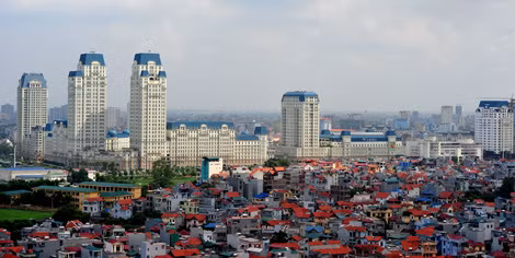 Khu đô thị mới hôm nay.