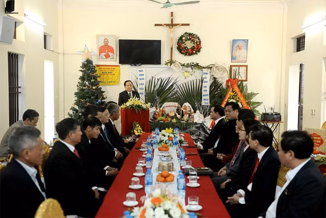 Quang cảnh buổi gặp mặt.