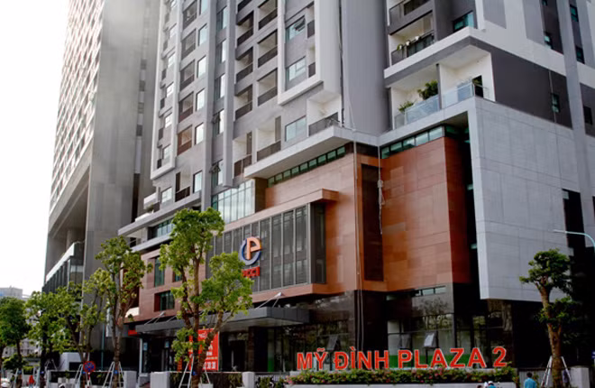 Ảnh thực tế tại dự án Mỹ Đình Plaza 2.