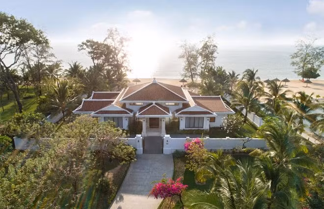 Presidental Suite Villas sang trọng như dinh thự biệt lập và đẳng cấp.