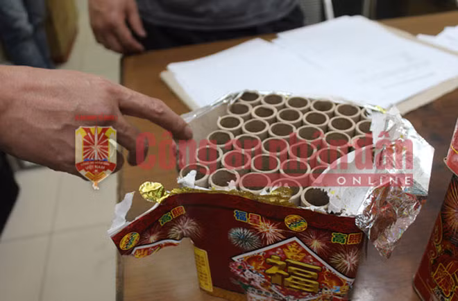 Tang vật bị tạm giữ. Tang vật bị tạm giữ.