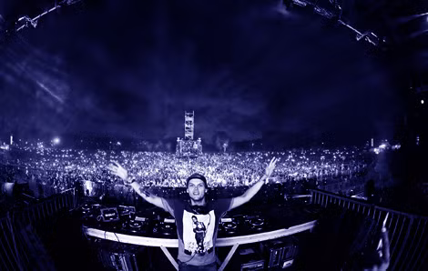 Một buổi biểu diễn của Avicii thu hút hàng triệu khán giả. Ảnh: Getty.