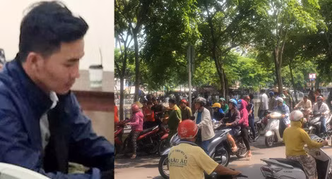 Hiện trường vụ cô giáo bị sát hại và Thắng (ảnh trái), hung thủ gây ra vụ án mạng đau lòng