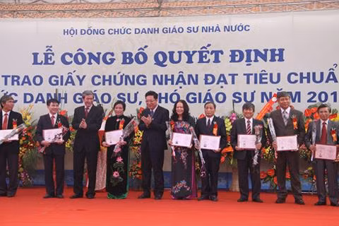447 ứng viên được đề nghị xét công nhận tiêu chuẩn chức danh GS, PGS năm 2021 ảnh 1