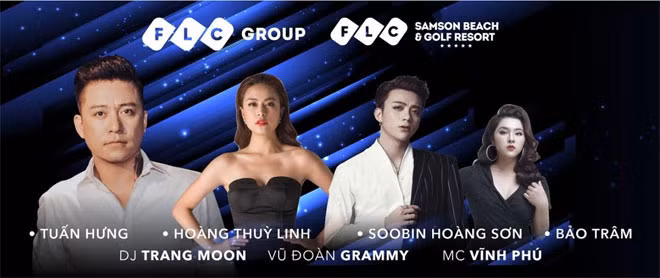Chương trình dạ tiệc âm nhạc chủ đề “Sparkling Night” với sự quy tụ của dàn sao đình đám của làng nhạc Việt như Tuấn Hưng, Soobin Hoàng Sơn, Hoàng Thùy Linh...