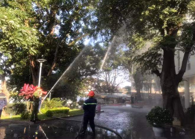 Hướng dẫn sử dụng bình chữa cháy xách tay.