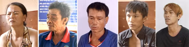 Các đối tượng gây rối bị khởi tố.