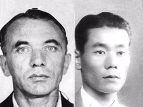 Bernard Julius Otto Kuehn và Takeo Yoshikawa.