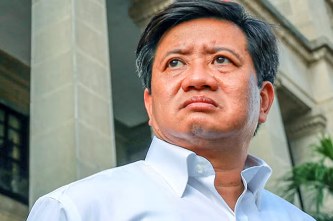 Ông Đoàn Ngọc Hải trong một lần ra quân lập lại trật tự lòng lề đường. Ảnh: Thành Nguyễn.