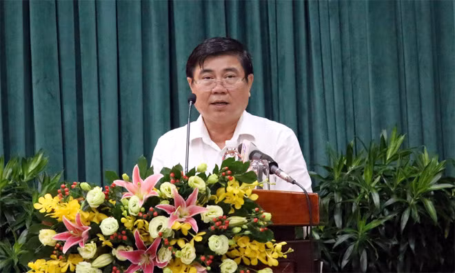 Ông Nguyễn Thành Phong, Chủ tịch UBND TP HCM chia sẻ tại kỳ họp miễn nhiệm Phó chủ tịch UBND TP HCM.