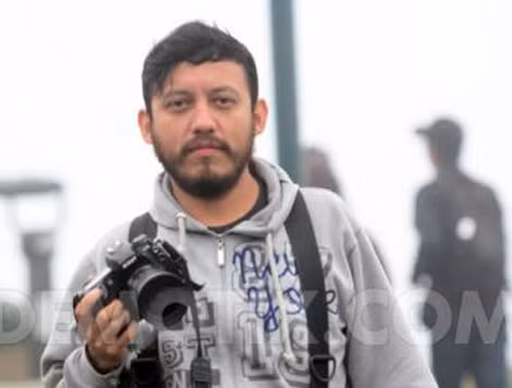 Ruben Espinosa khi đang tác nghiệp.