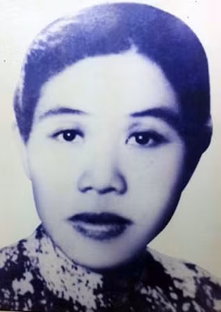 Nữ anh hùng Lê Thị Riêng.