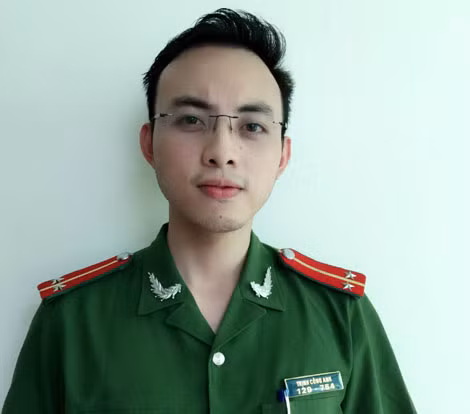 Trung úy Trịnh Công Anh.