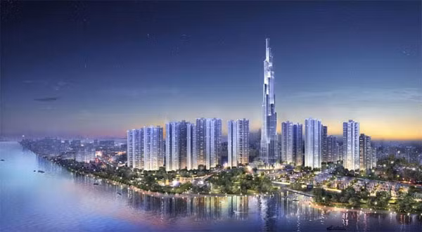 Vinhomes Central Park là khu đô thị phức hợp đầu tiên của Tập đoàn Vingroup tại khu vực phía Nam.