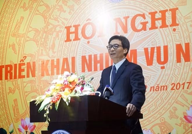 Phó Thủ tướng Vũ Đức Đam phát biểu tại hội nghị
