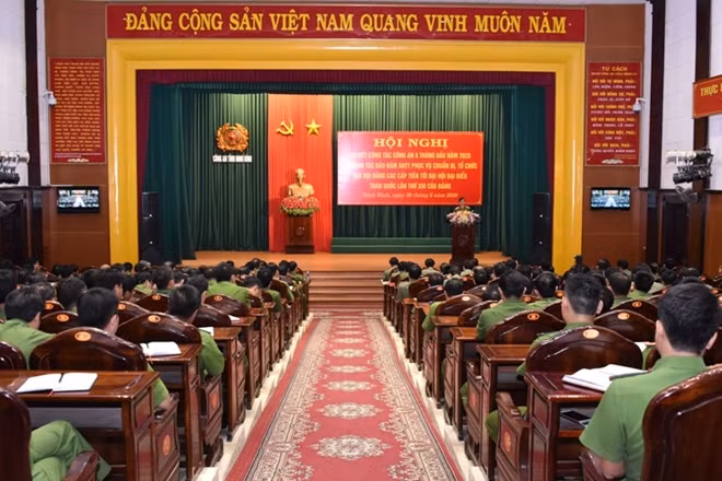Công an tỉnh Ninh Bình đảm bảo ANTT góp phần tạo môi trường xã hội ổn định%