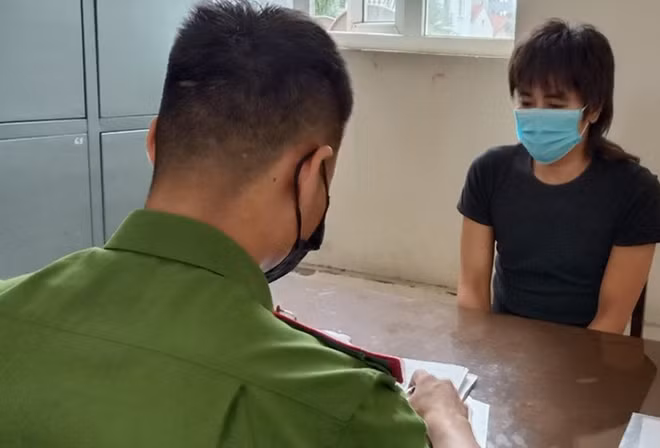 Cơ quan Công an lấy lời khai đối tượng Phạm Thế Hiệp