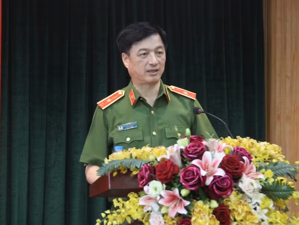 Thứ trưởng Nguyễn Duy Ngọc phát biểu tại buổi Lễ