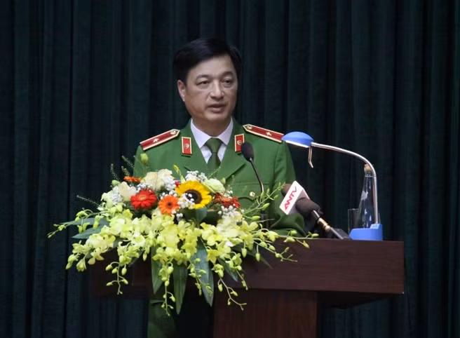 Thứ trưởng Nguyễn Duy Ngọc phát biểu tại Hội nghị