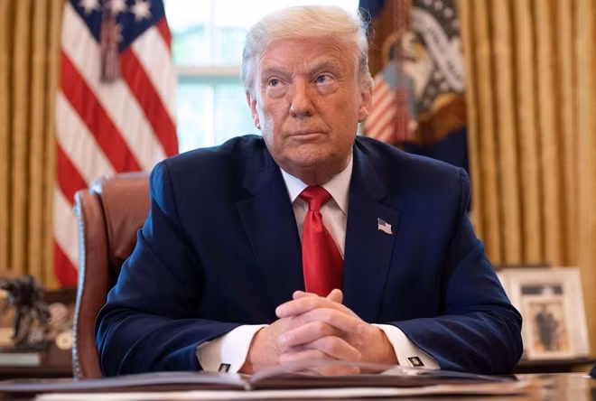 Tổng thống Mỹ Donald Trump. Ảnh Getty Images.