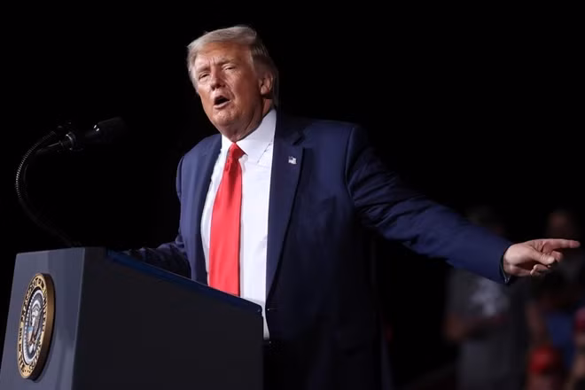 Tổng thống Mỹ Donald Trump. Ảnh Reuters.