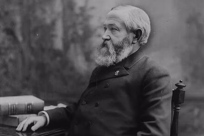 Ông Benjamin Harrison. Ảnh Getty Images.