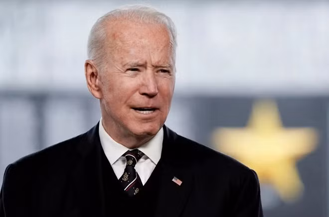 Tổng thống Mỹ Joe Biden mang theo sứ mệnh lớn lao đến thượng đỉnh G7. Ảnh Reuters.