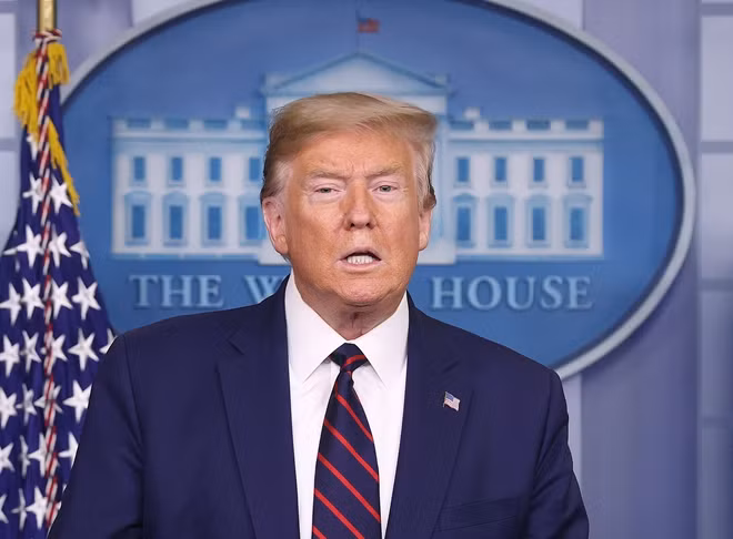 Tổng thống Mỹ Donald Trump. Ảnh Getty Images.