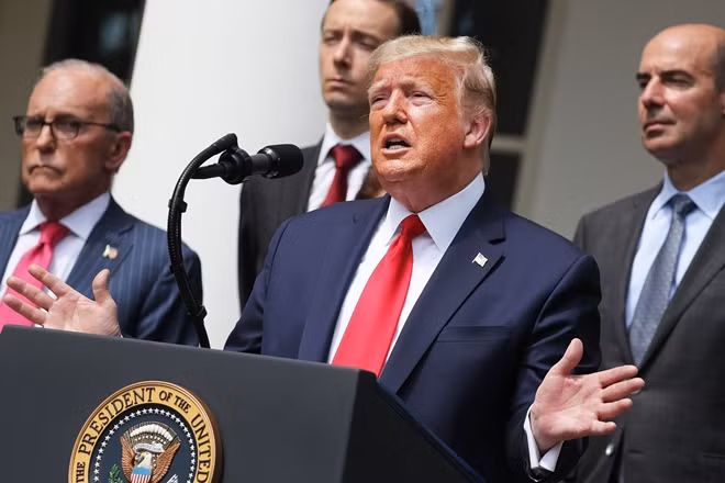 Tổng thống Mỹ Donald Trump. Ảnh Getty Images.