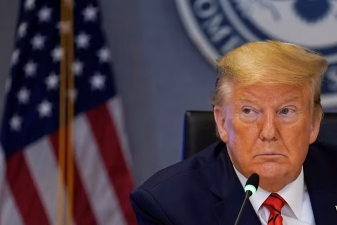 Tổng thống Mỹ Donald Trump. Ảnh Reuters.