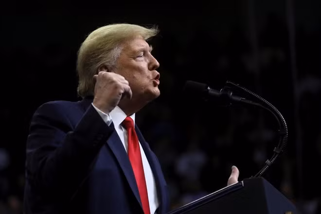 Tổng thống Mỹ Donald Trump. Ảnh Reuters.