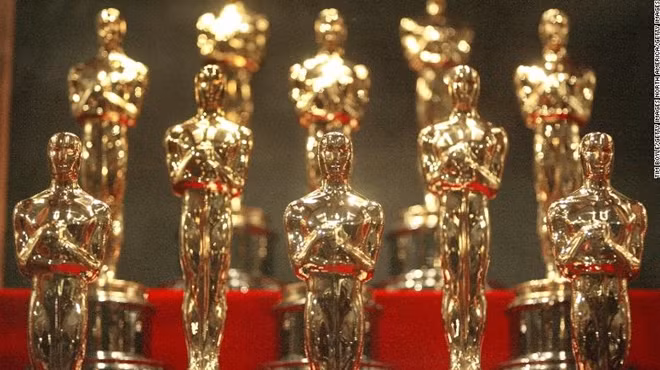 Oscar là giải thưởng danh giá nhất của Viện Hàn lâm Khoa học và Nghệ thuật điện ảnh Mỹ. Ảnh CNN.
