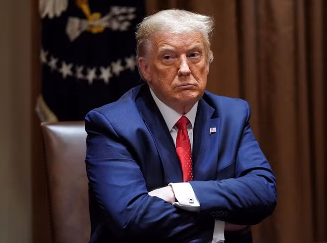 Tổng thống Mỹ Donald Trump. Ảnh Reuters.