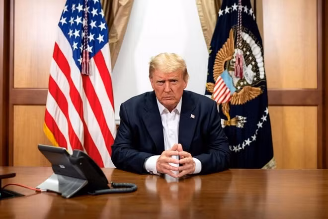 Tổng thống Mỹ Donald Trump. Ảnh Reuters.