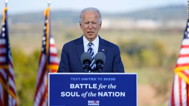 Ứng viên của đảng Dân chủ Joe Biden. Ảnh Getty Images.