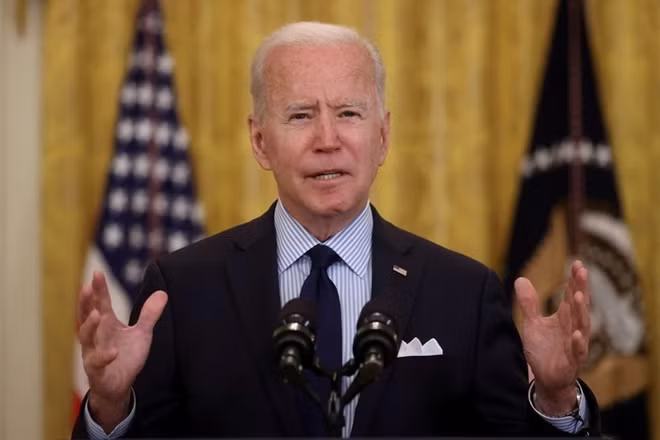 Chính quyền Biden chịu nhiều áp lực trong việc có tiếng nói hơn về vấn đề Israel-Hamas. Ảnh Reuters.